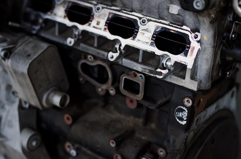 Autotech Cheshire workshop carrying out a full car service